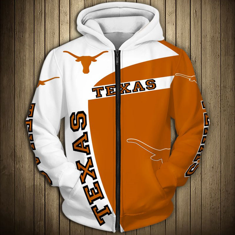 Texas Longhorns Zip-Up Hoodie